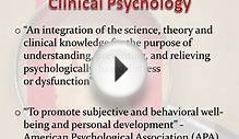History of Clinical Psychology - Excite Education