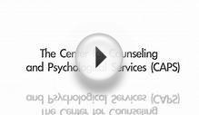 Counseling and Psychological Services