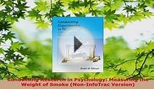 Read Conducting Research in Psychology Measuring the