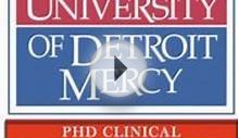 UDM PhD Clinical Psychology Program Description